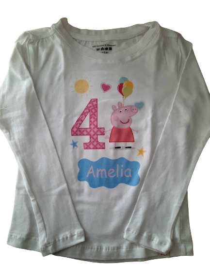 Personalised Birthday Tshirt