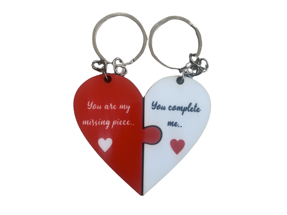 Love Heart Keyring